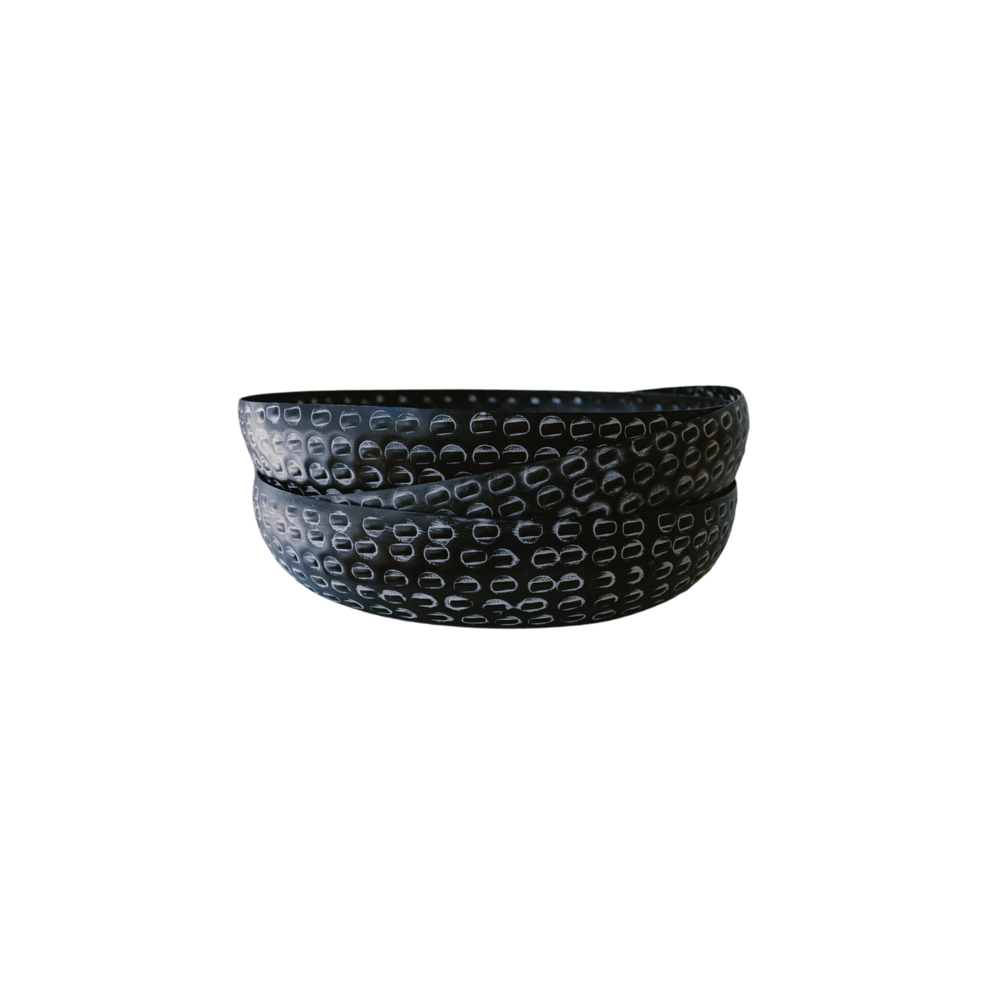 Black Metal Bowl
