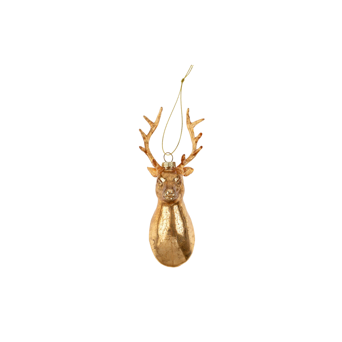 Golden Stag Ornament