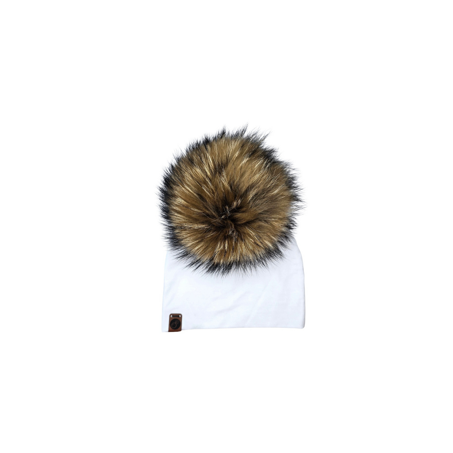 PomPom Fabric Beanie