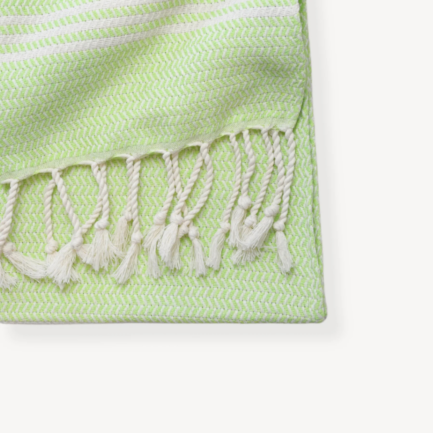 Pokoloko Hasir Hand Towel - Kiwi