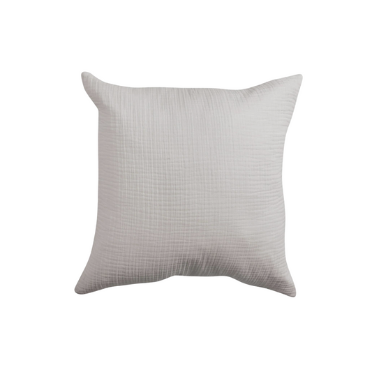 Crinkle Pillow - White