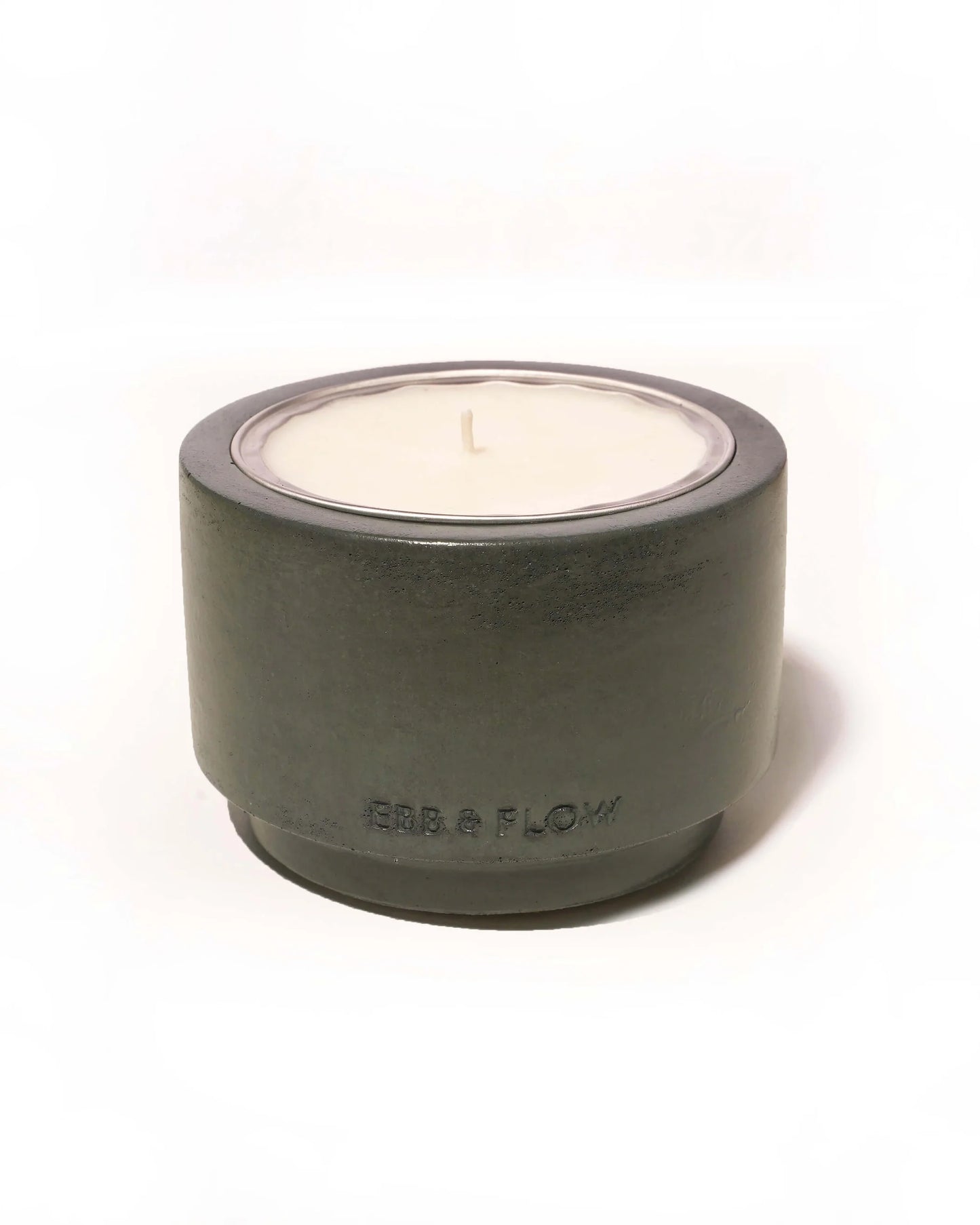 Refillable Concrete Candle Set-Sage & Spear