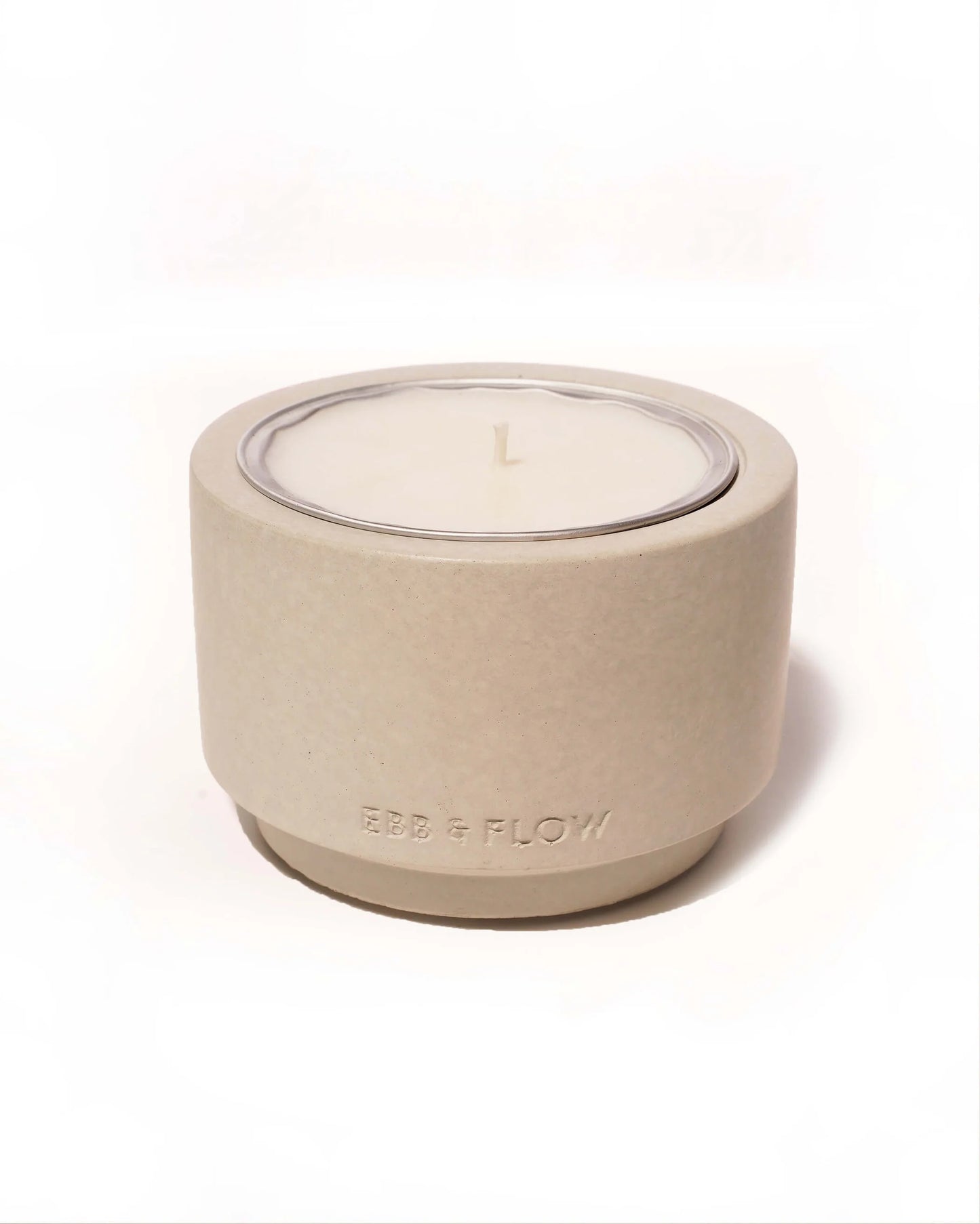 Refillable Concrete Candle Set-Grapefruit & Cardamom