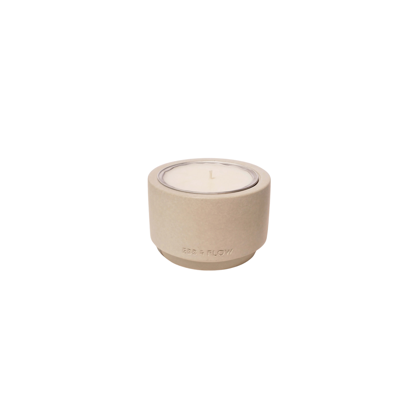 Refillable Concrete Candle - Amber Smoke