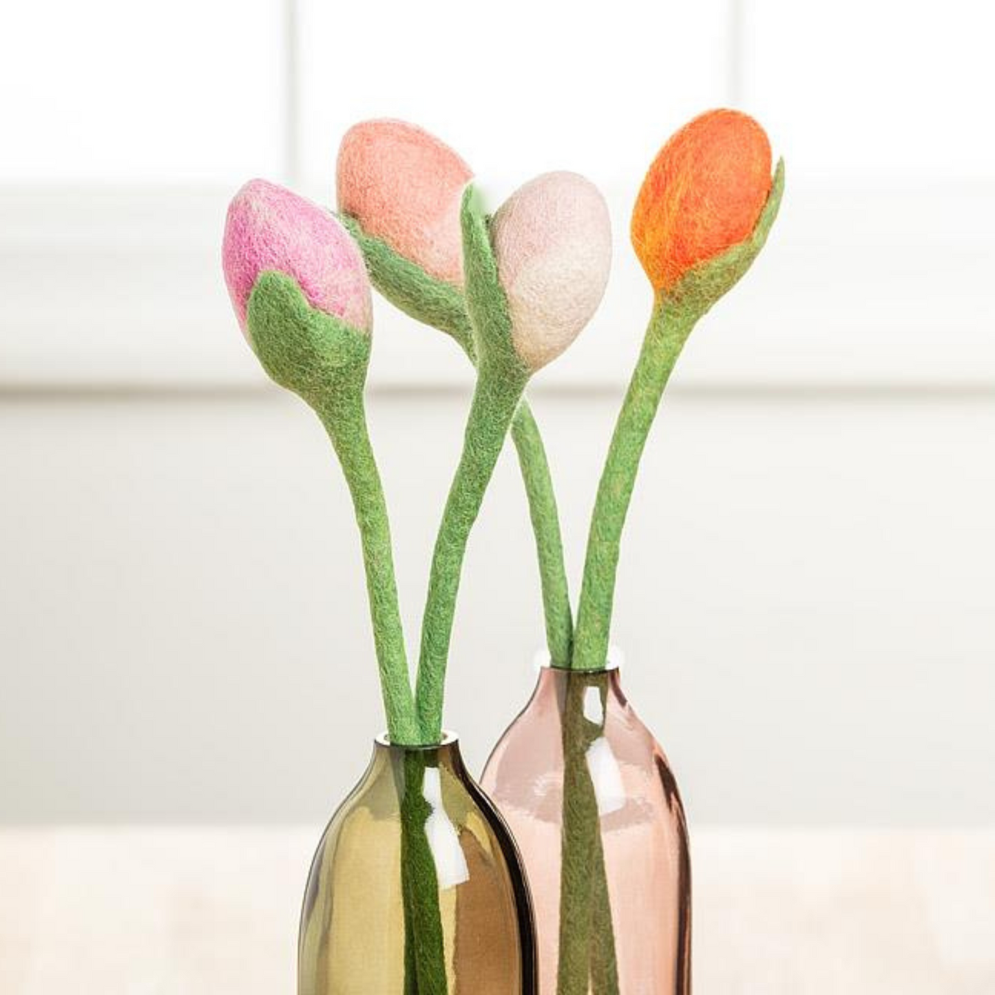 Felt Tulip Stems