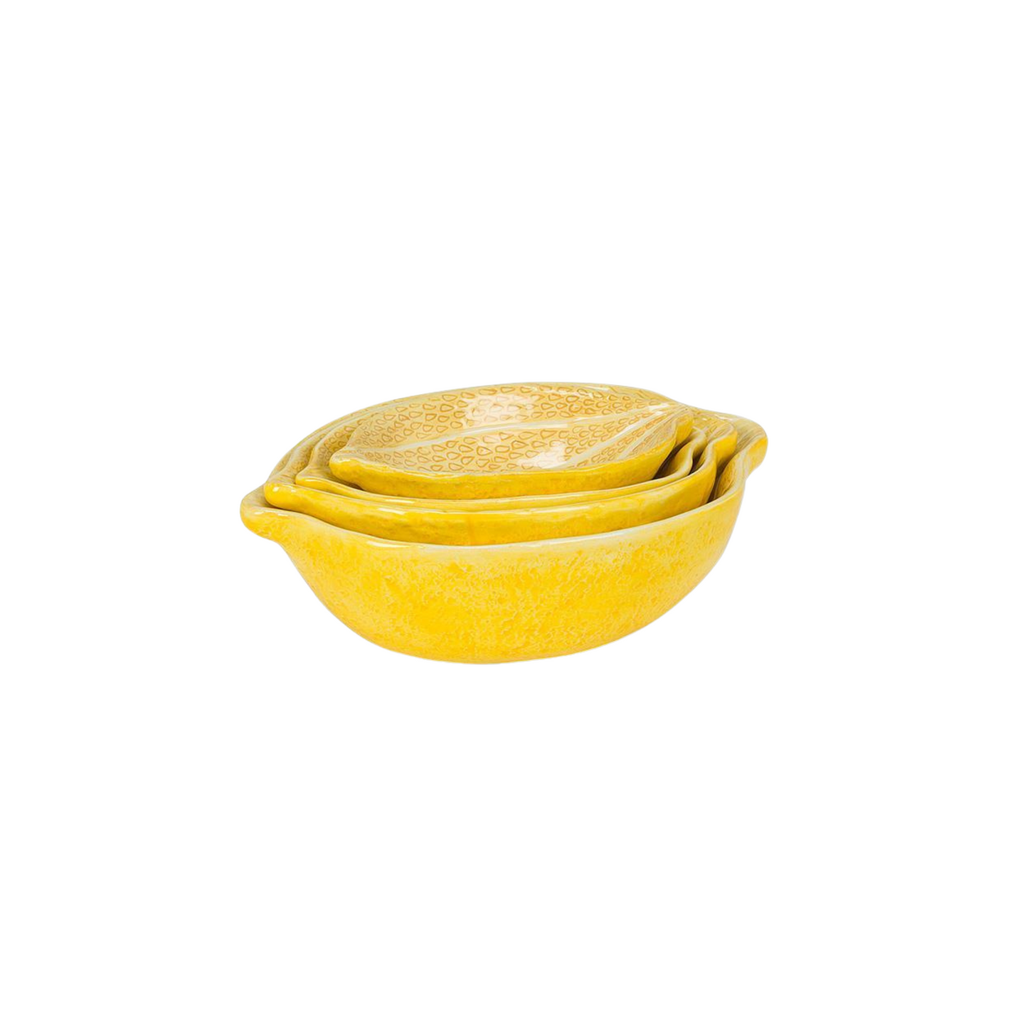 Lemon Nesting Bowls - Set of 4