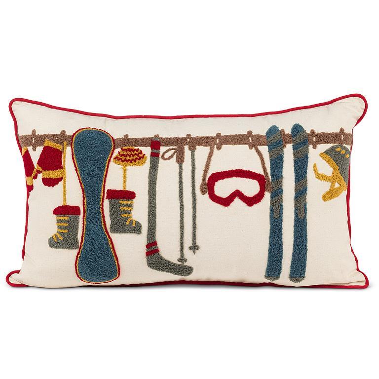 Rectangle Ski Gear Pillow