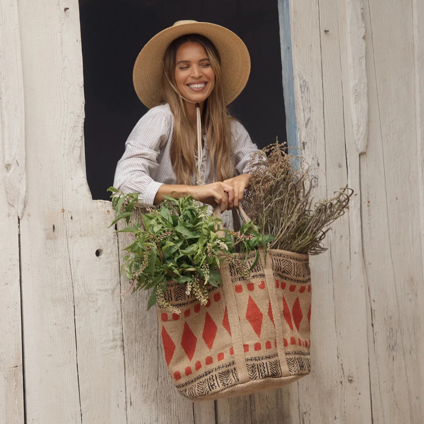 Cleo Wade Basket/Tote - Large (Multi)