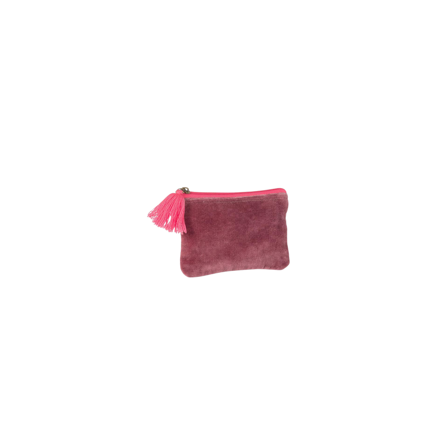 Chelsea Velvet Pouch - Pink