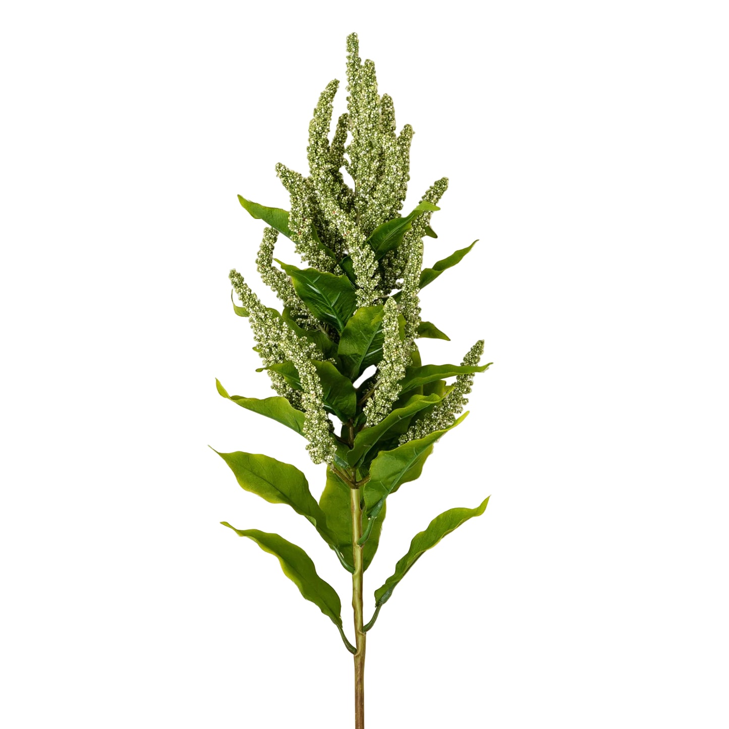 Faux Foxtail Stem, Green