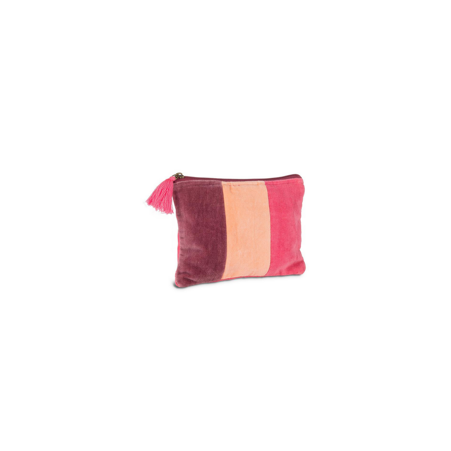Chelsea Velvet Pouch - Pink