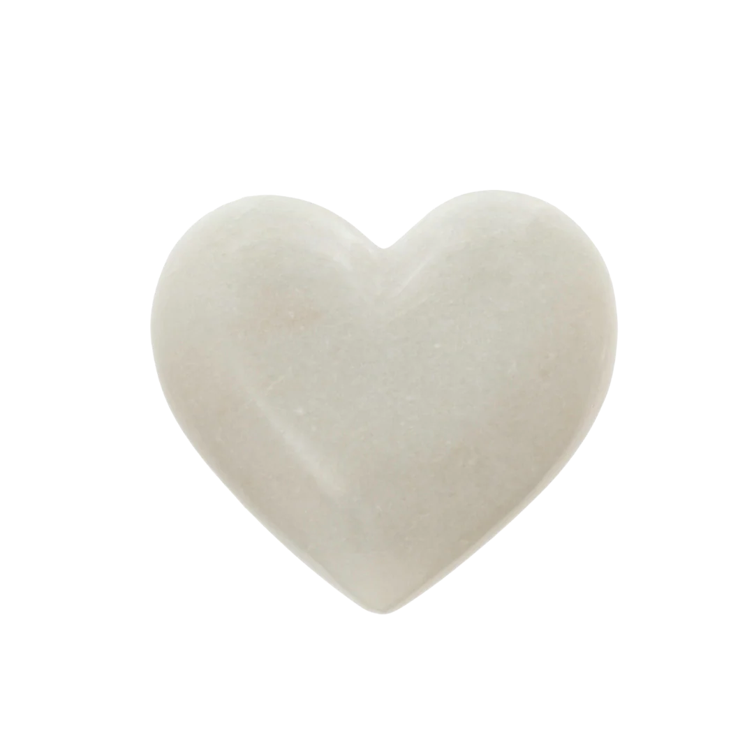 White Marble Heart
