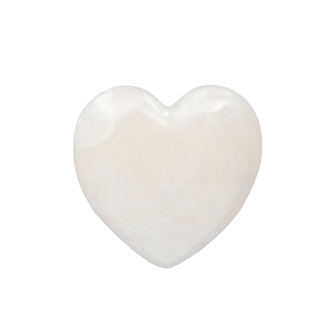 Alabaster Stone Heart