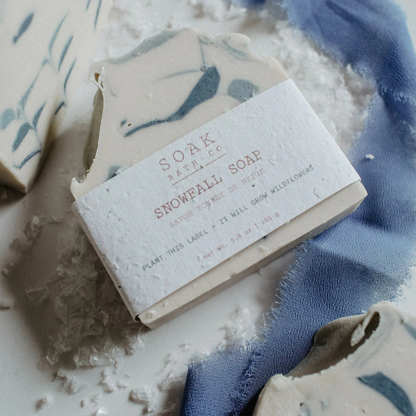Soak Soap Bar - Snowfall