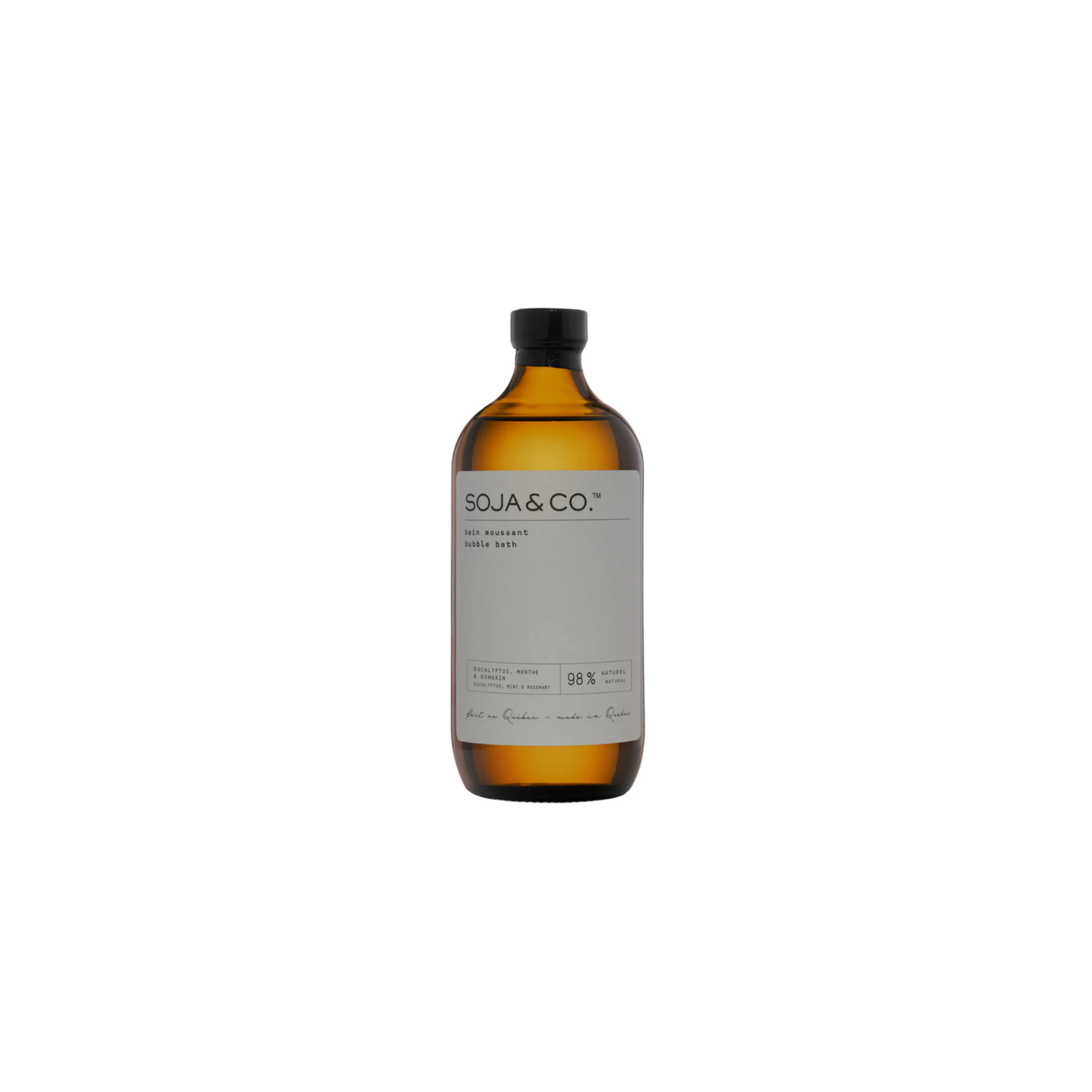 SOJA&CO Bubble Bath - Eucalyptus, Mint + Rosemary