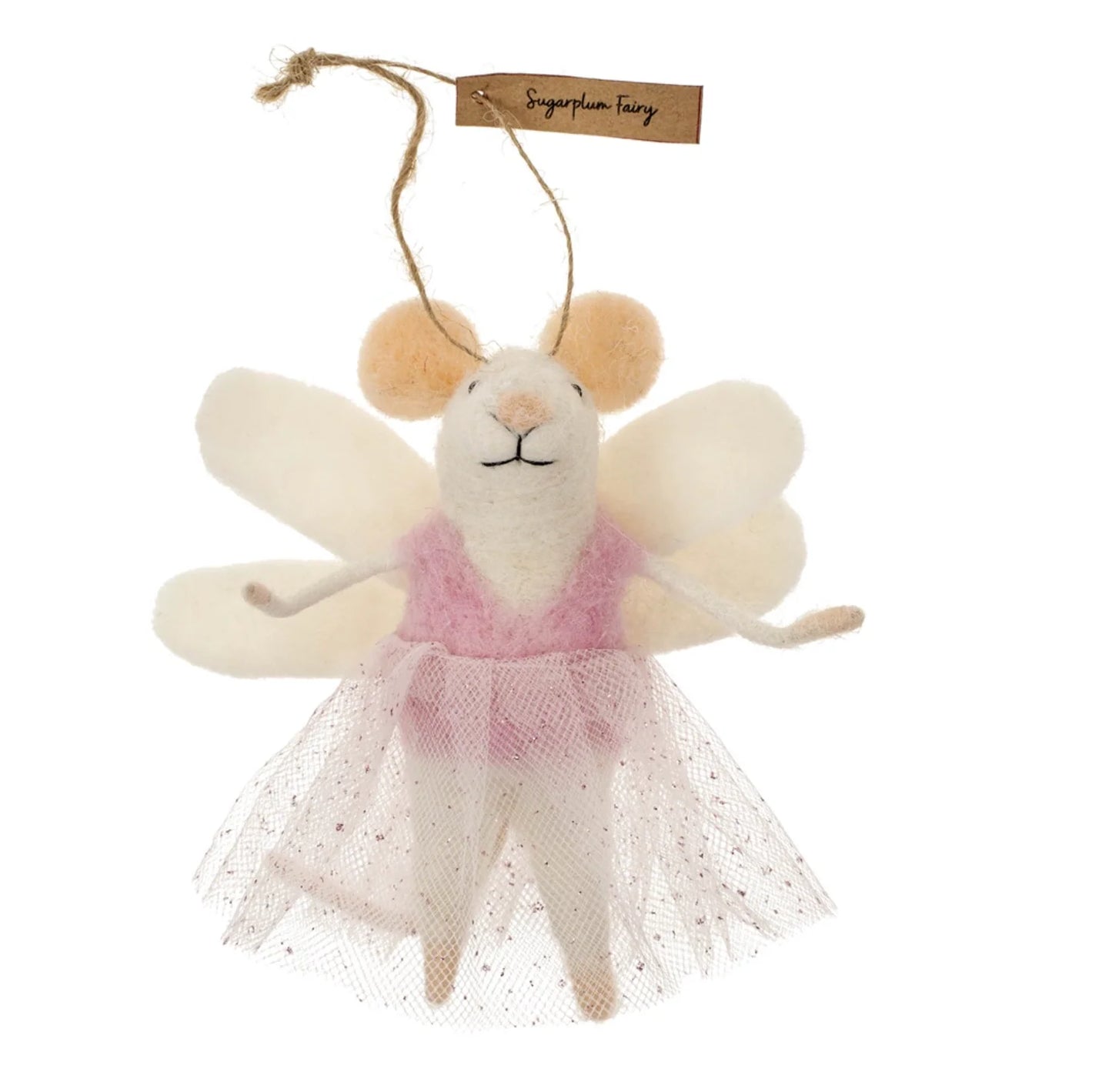 Sugarplum Fairy Mouse Ornament