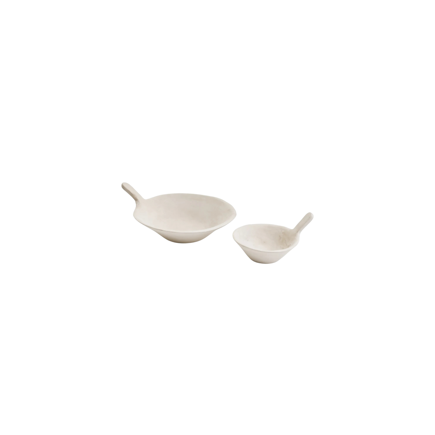 Paper Mache Handle Bowl