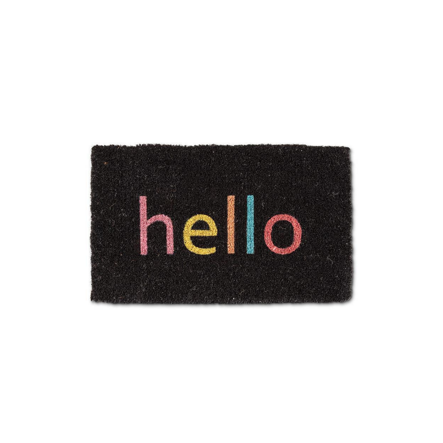 Colourful HELLO Doormat