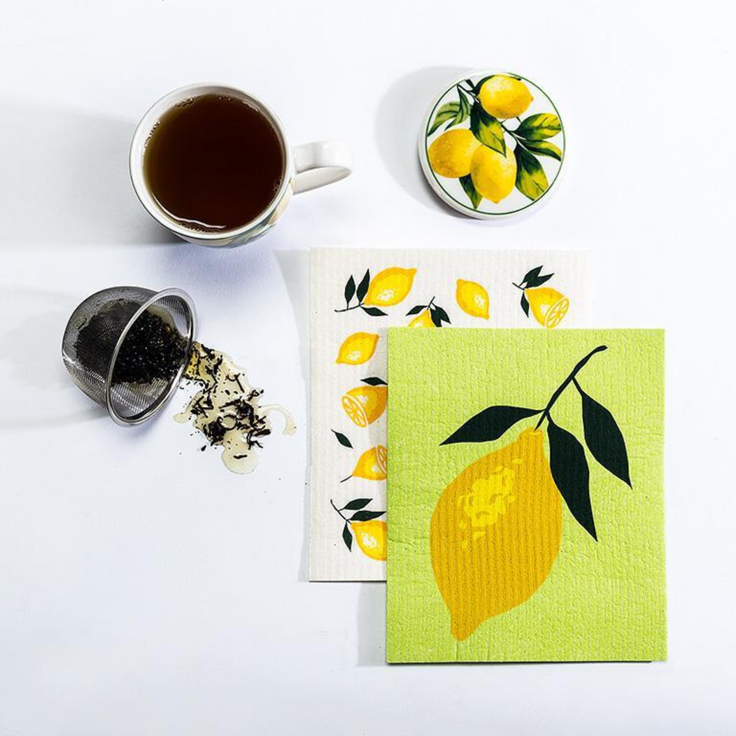 Lemon Dishcloth - Set of 2