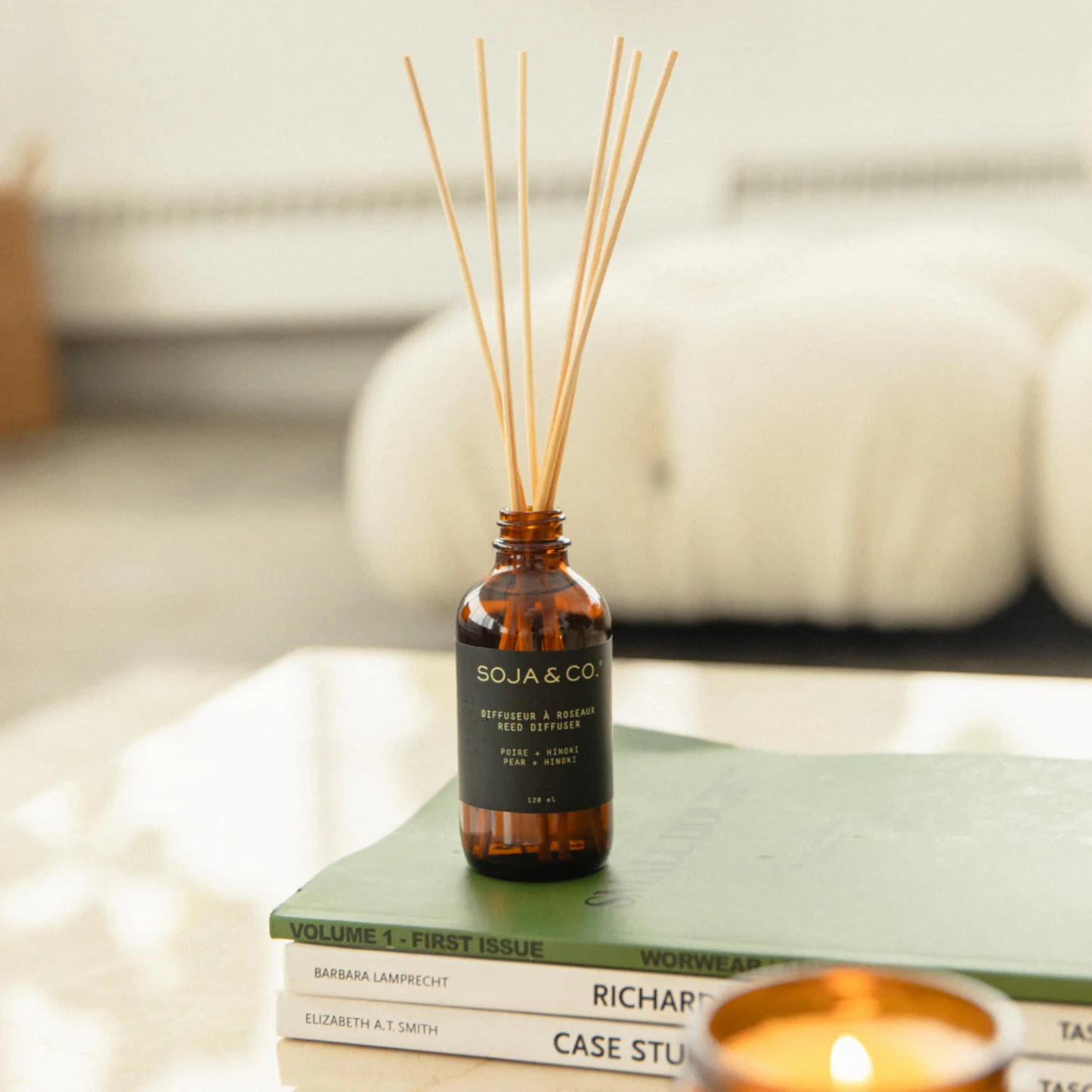 Reed Diffuser-Pear & Hinoki