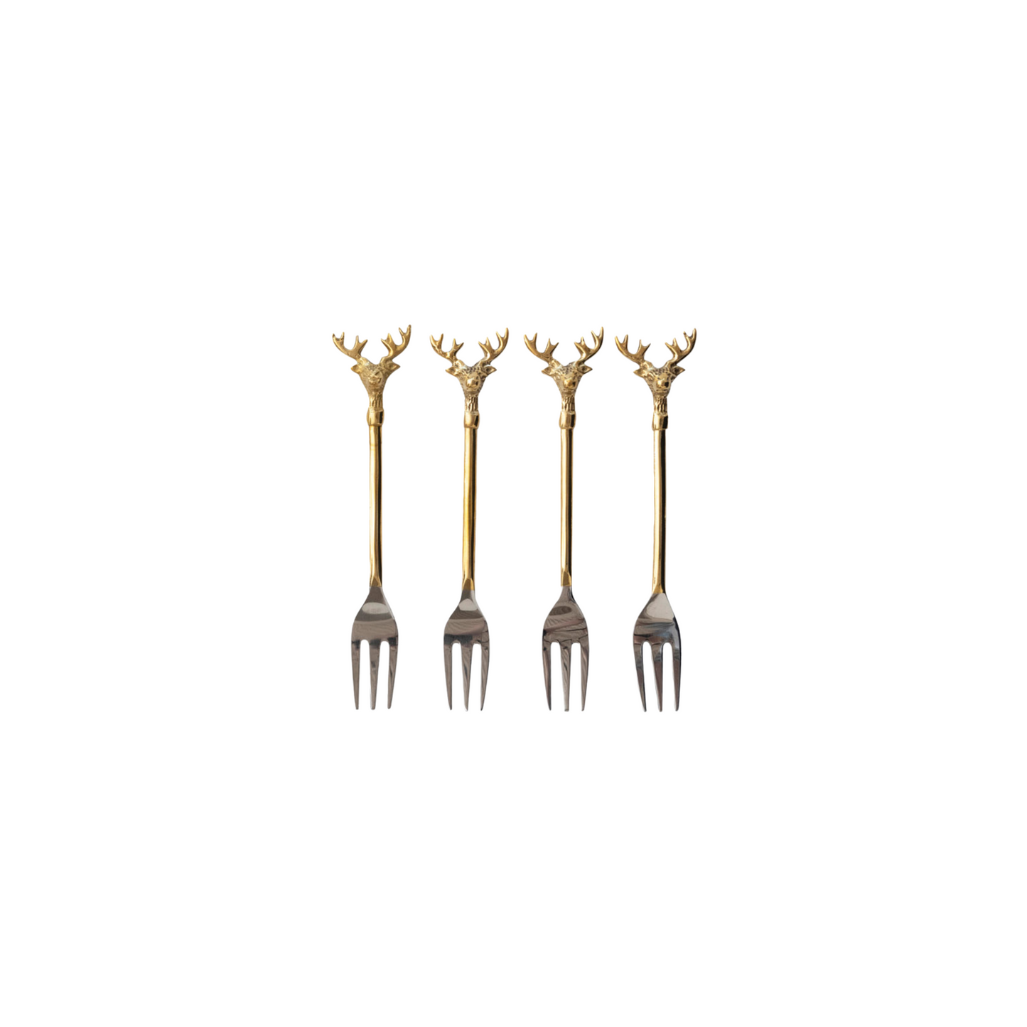 Deer Canape Forks