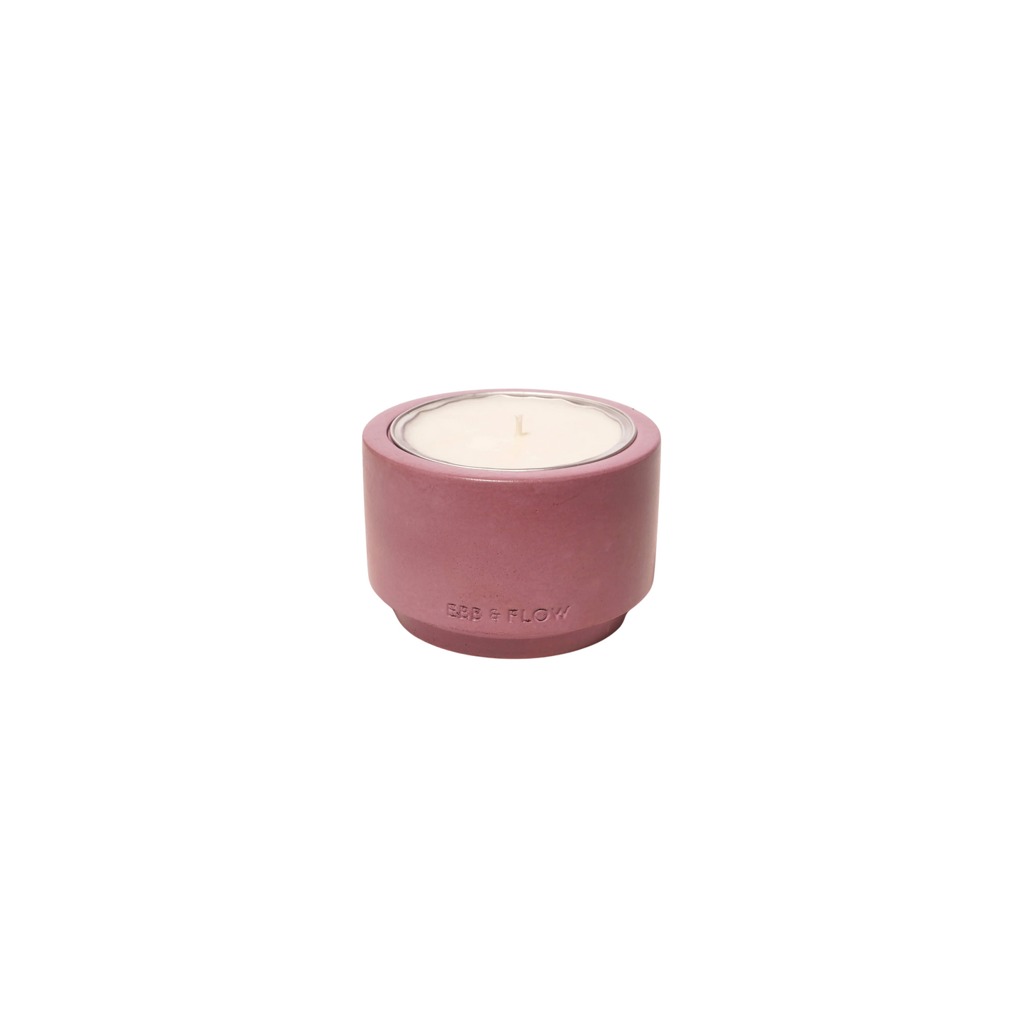Refillable Concrete Candle - Lavender/Petitgrain