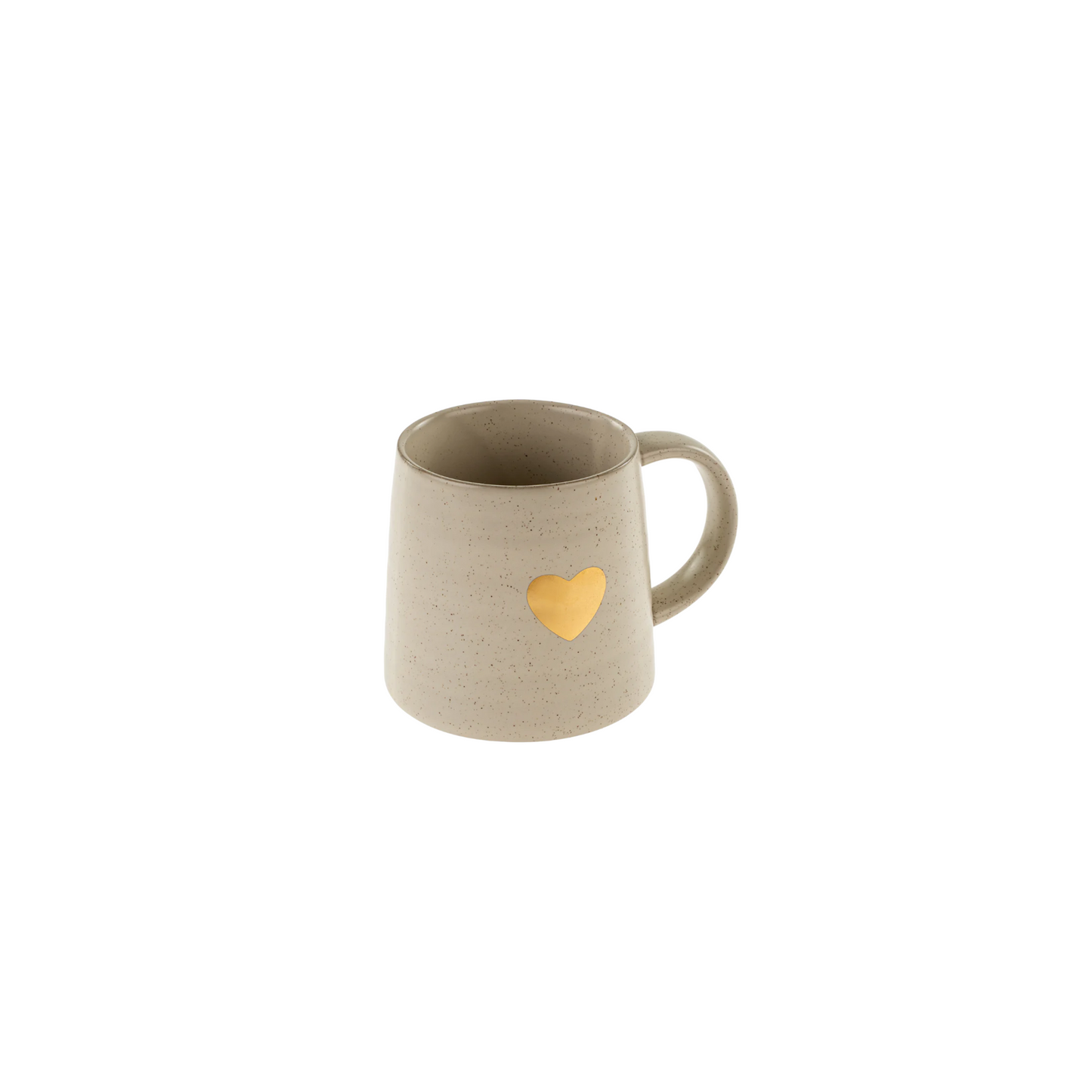 Gold Heart Mug