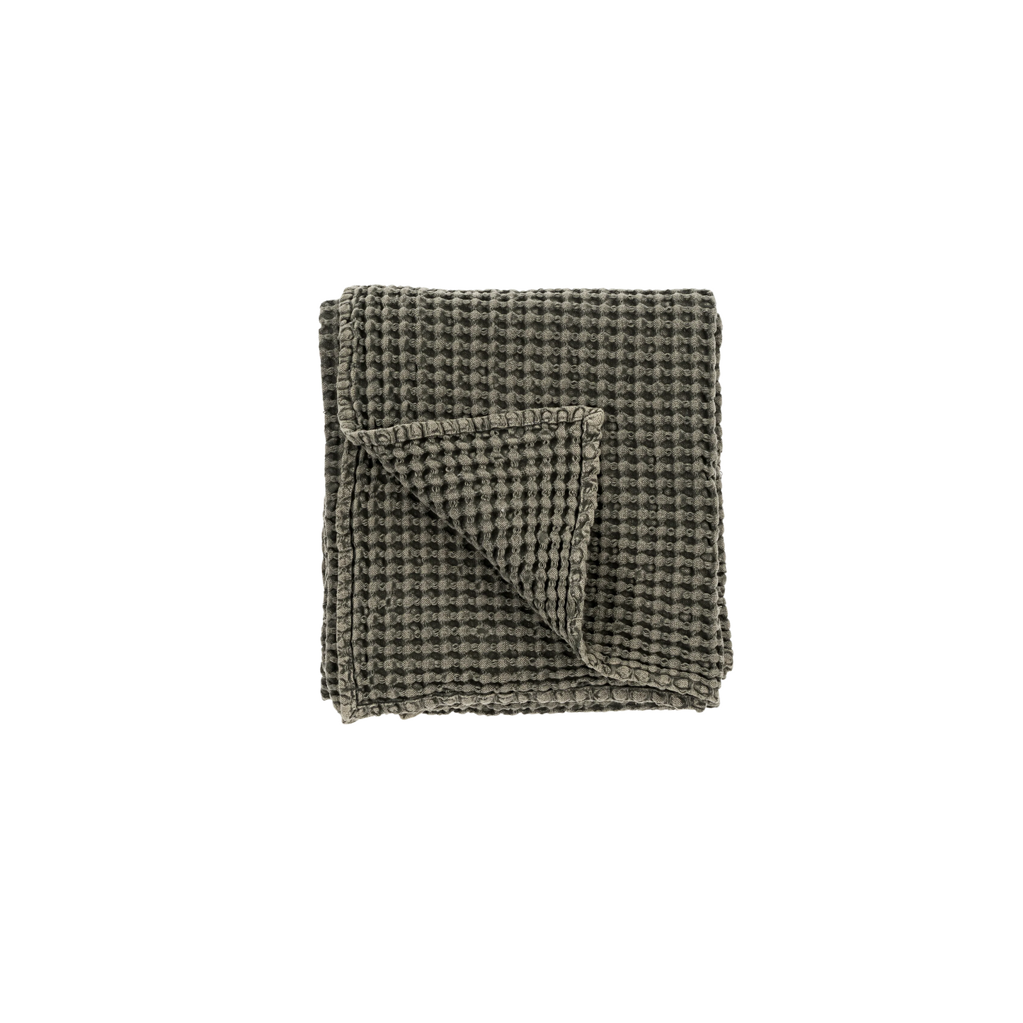 Stonewashed Waffle Throw Blanket