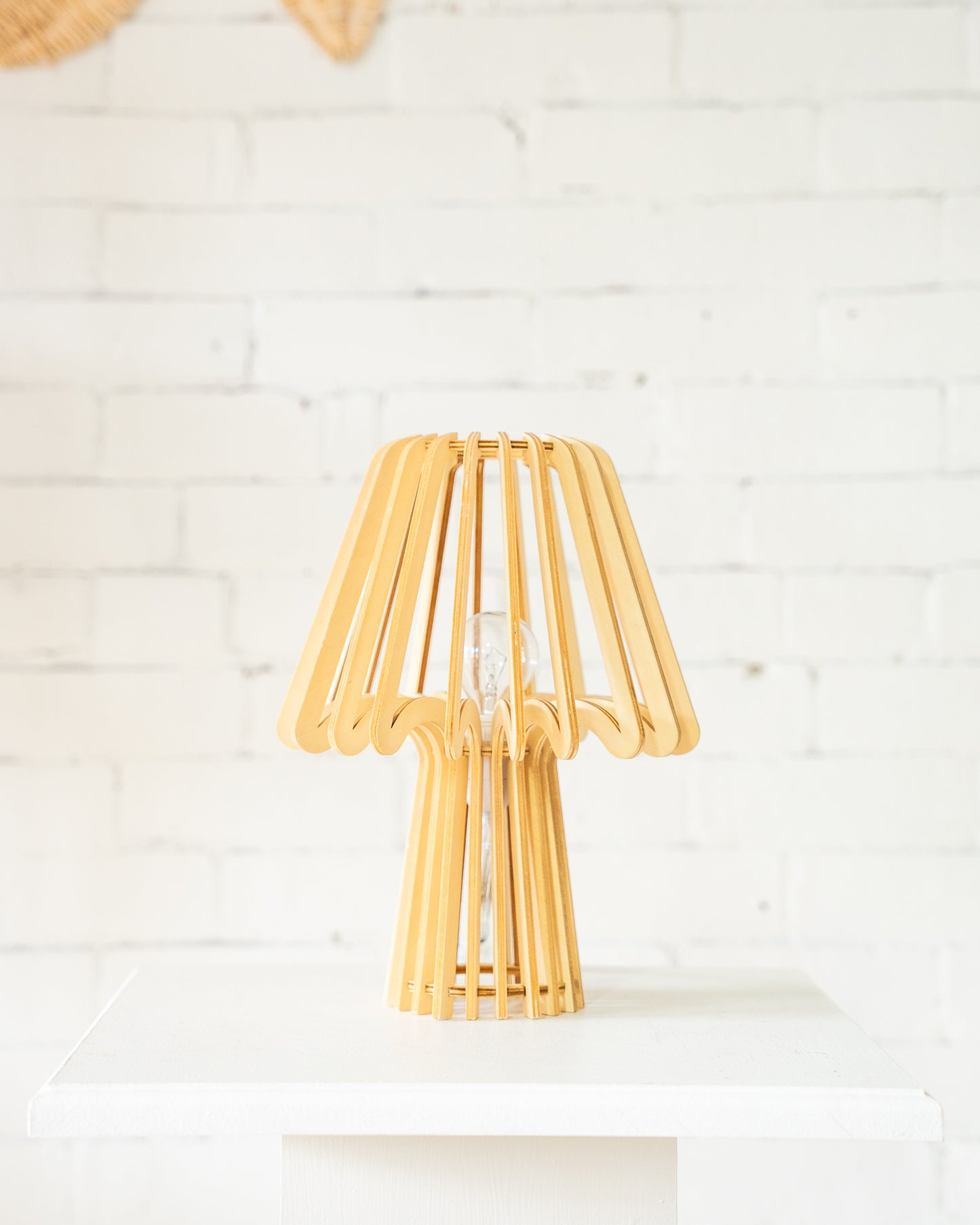 Wood Table Lamp