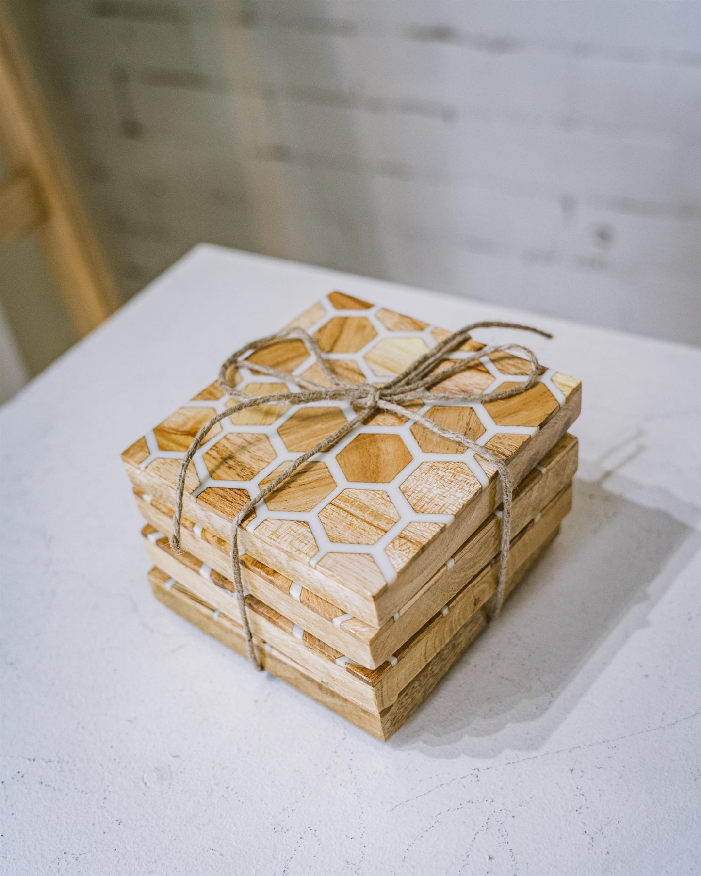 Wooden Coasters (Set of 4)
