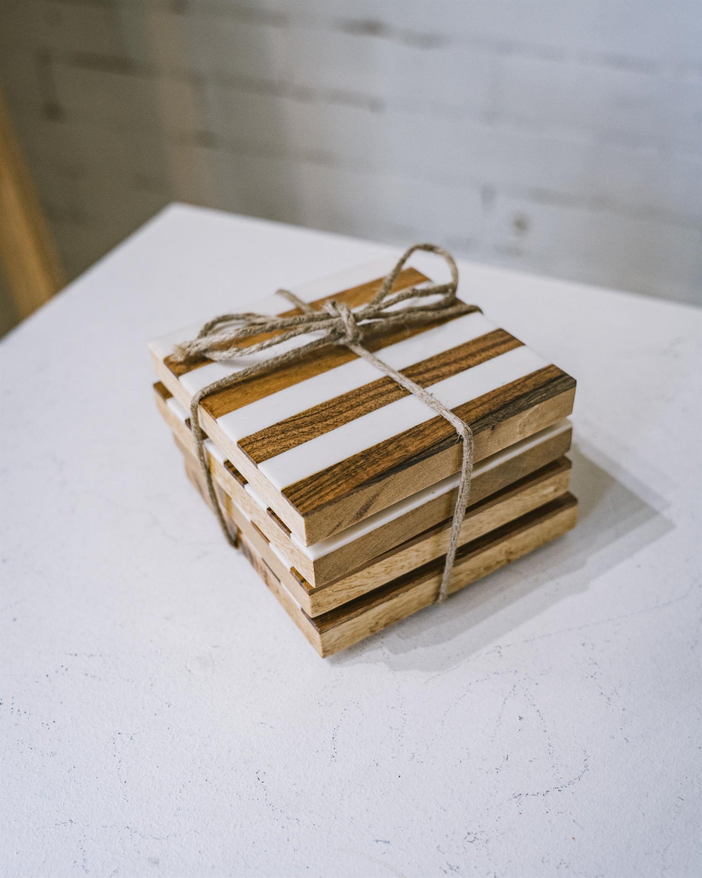Wooden Coasters (Set of 4)