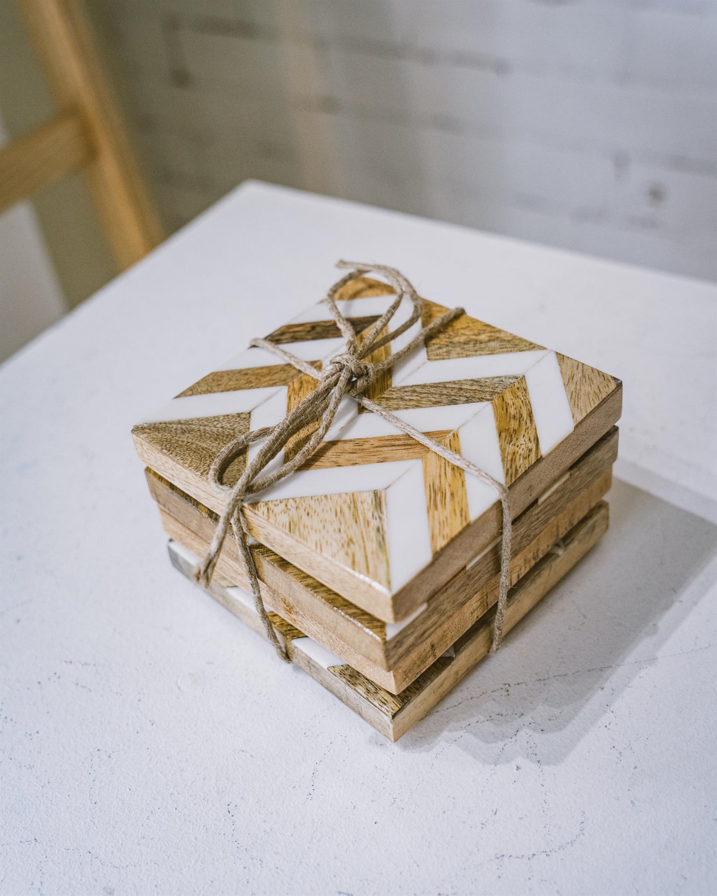 Wooden Coasters (Set of 4)