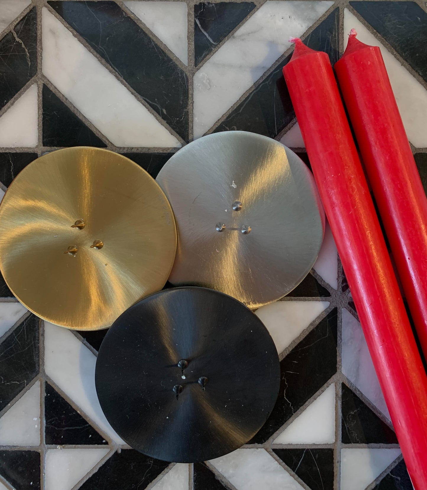 Metal Candlestick Holder