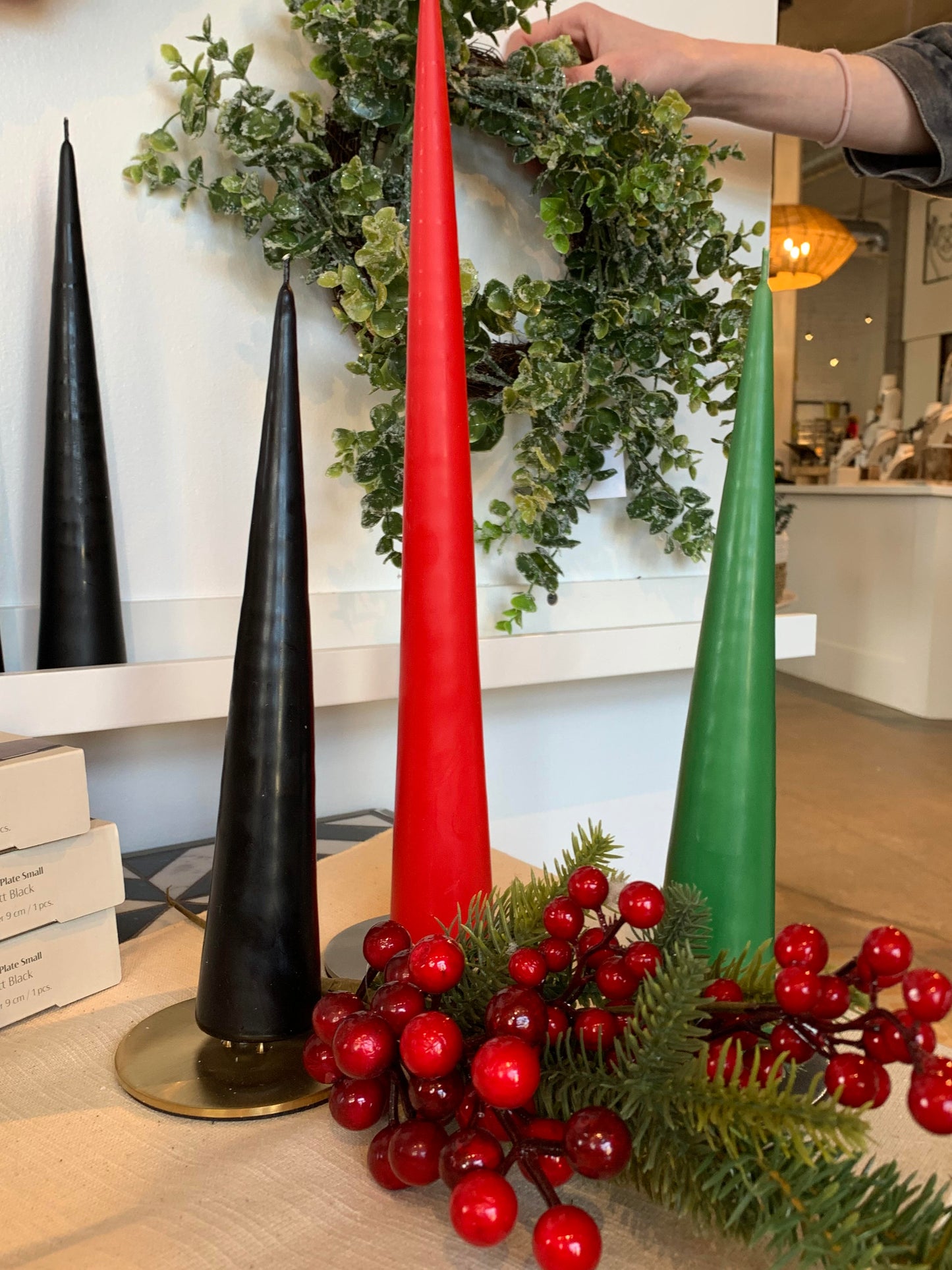 Metal Candlestick Holder