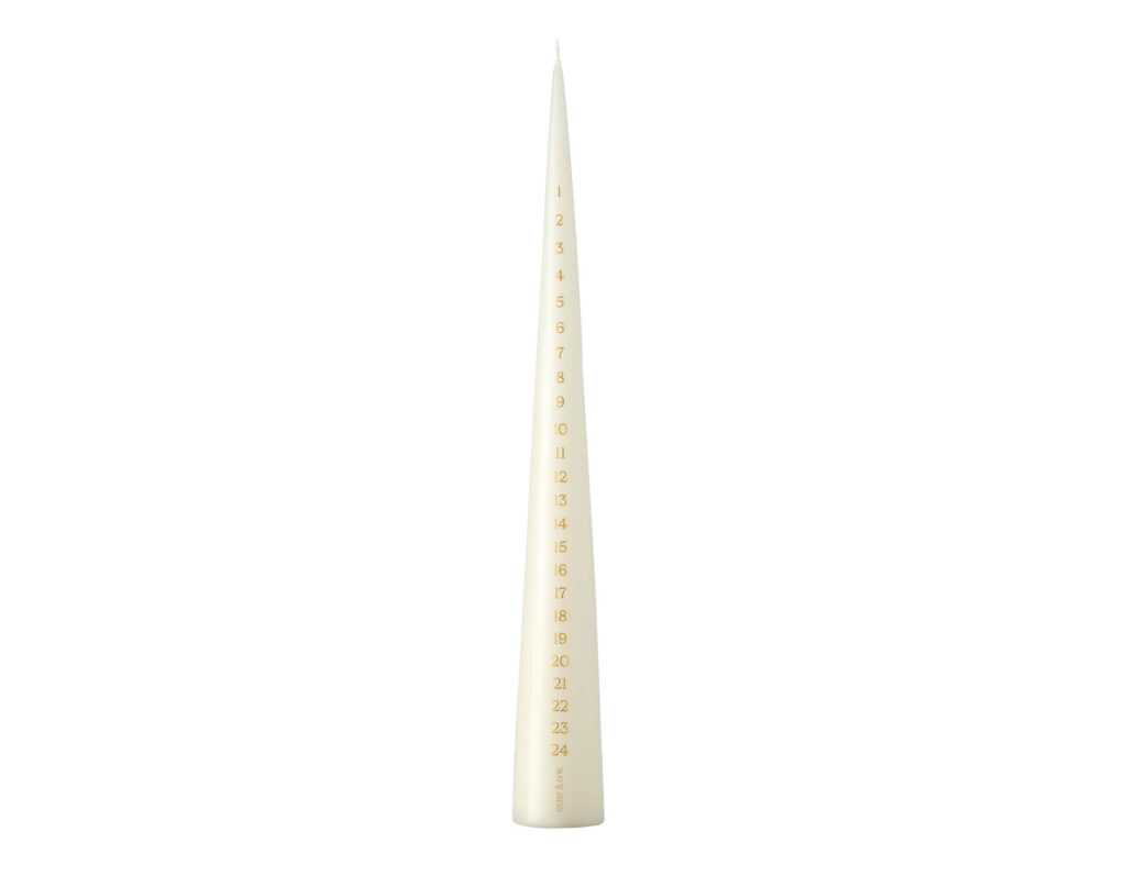 Calendar Cone Candles