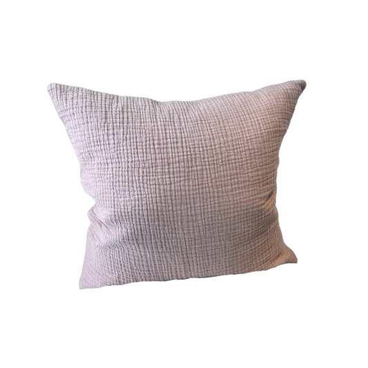 Crinkle Pillow - Blush