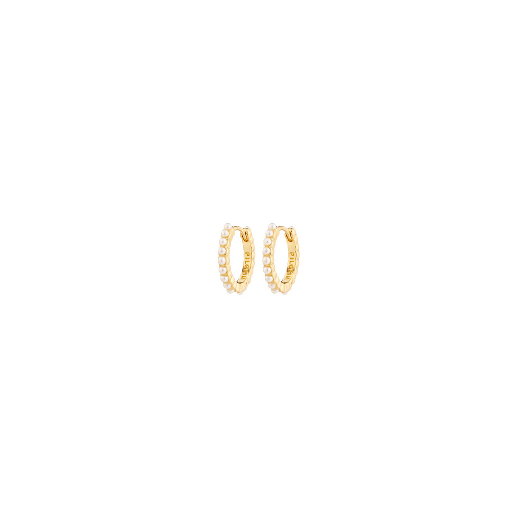 Kalia Pearl Hoops