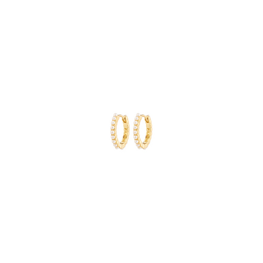 Kalia Pearl Hoops
