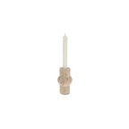 Nora Travertine Candle Holder