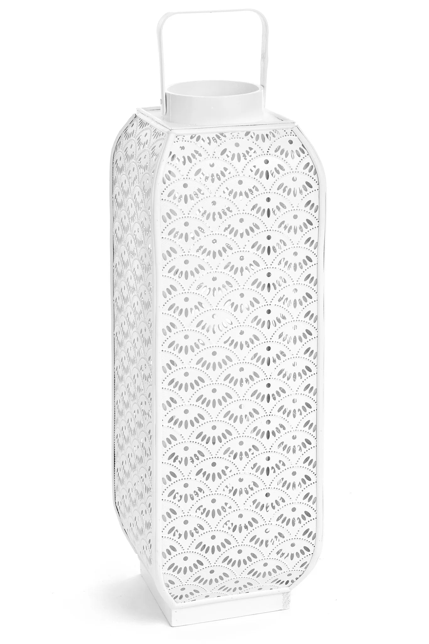 Lantern Metal White