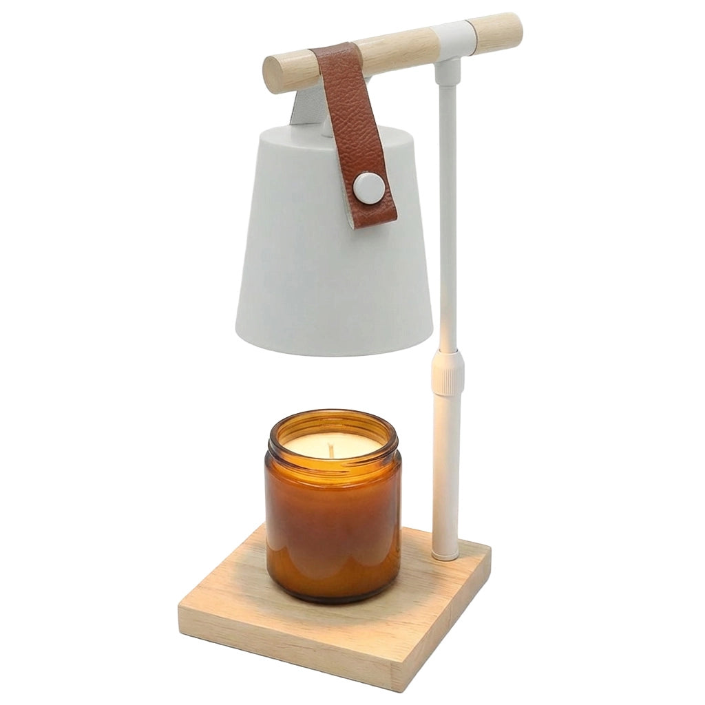 Candle Warmer Lamp - Modern Nordic Style - White