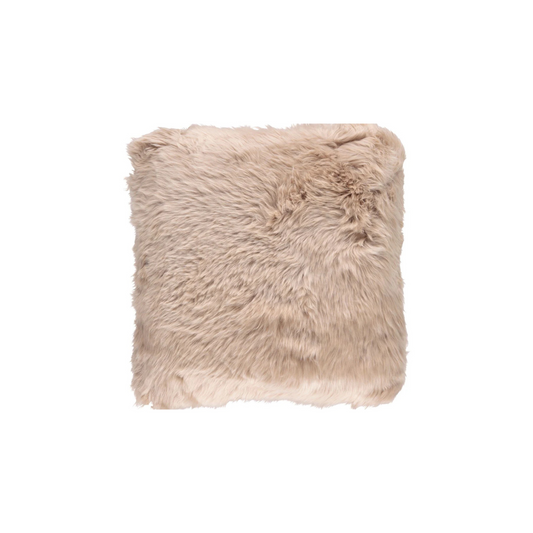 Long-Wool Sheepskin Cushion Cover