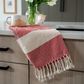 Diamond Hand Towel - Red