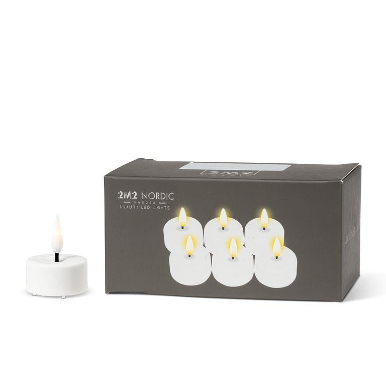LED Tealights-set of 6