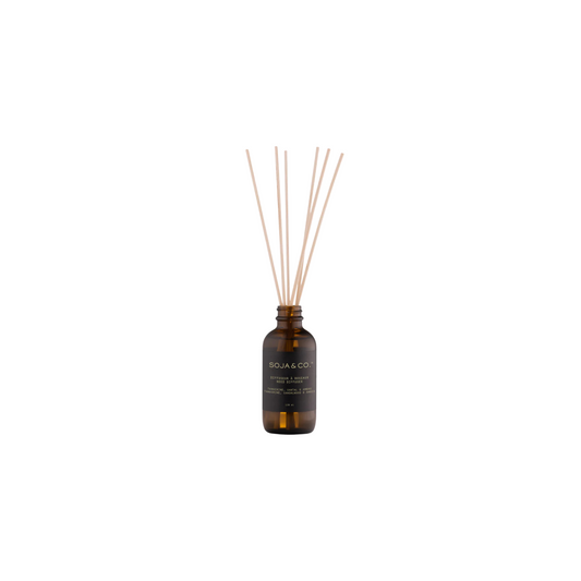 Reed Diffuser - Tangerine, Sandalwood + Amber