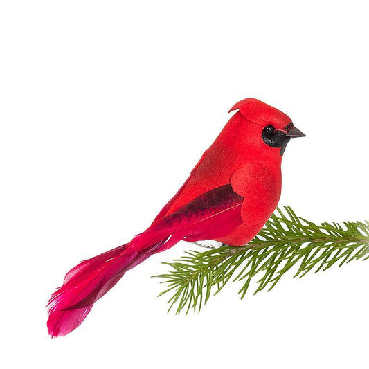 Red Cardinal Bird Clip