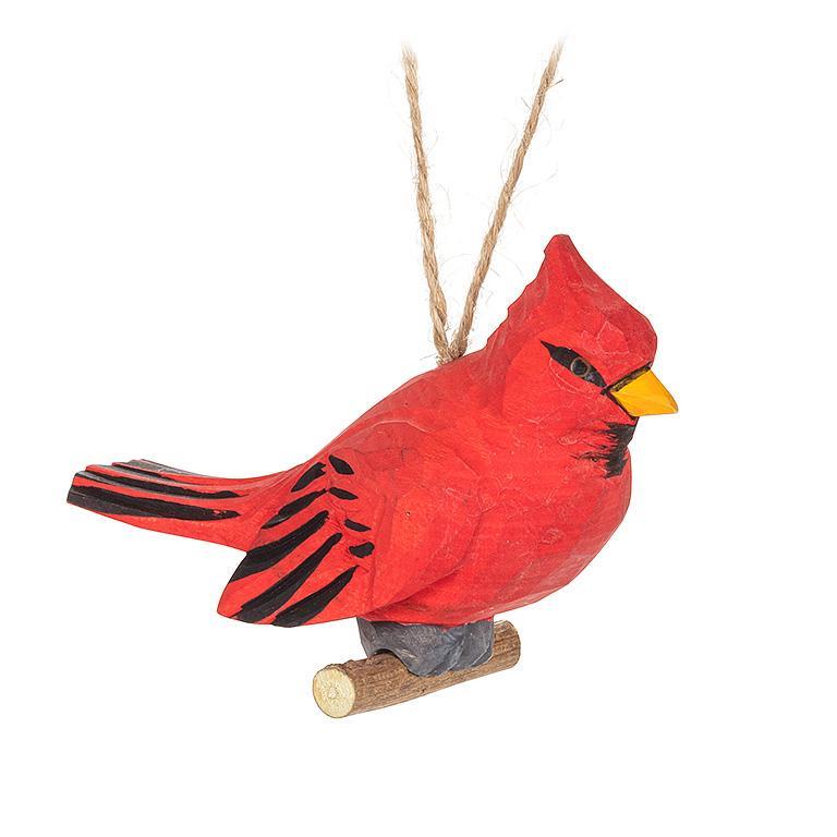 Carved Cardinal on Branch