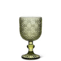 Daisy White Wine Glass- Olive