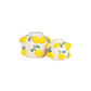Round Vase W/ Lemons