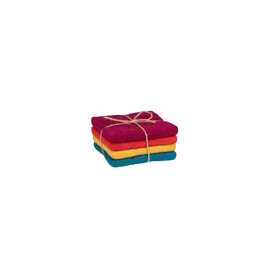 Felt Coasters - Square (4 Pack)